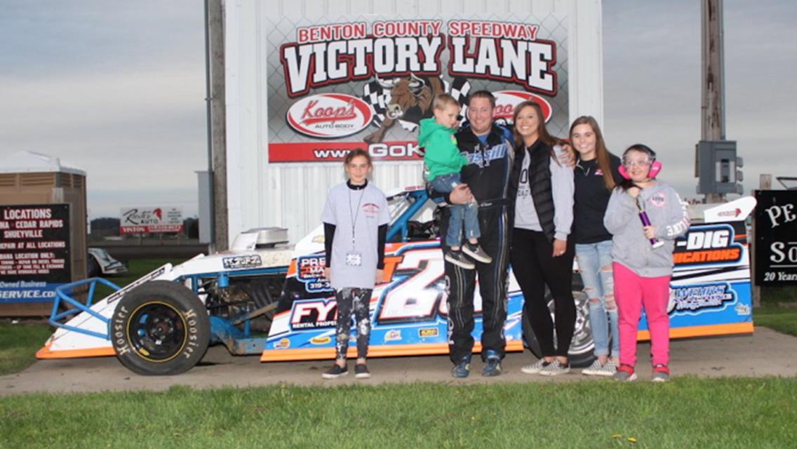 Murty, Thornton, Olson race to opening night wins at The Bullring