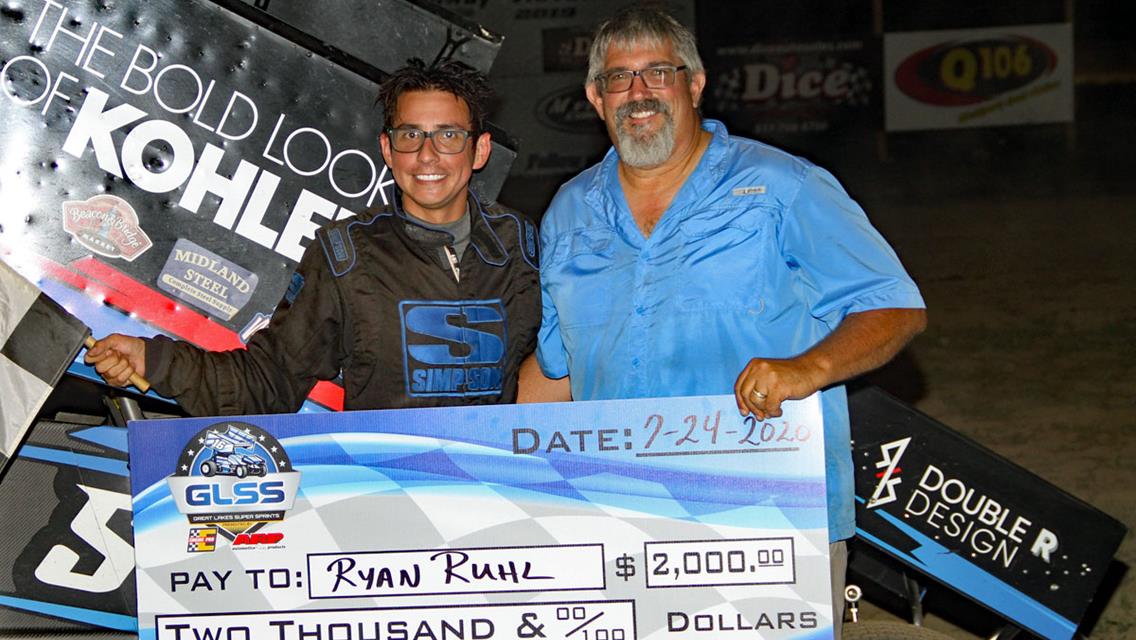 RUHL WINS 2nd FEATURE