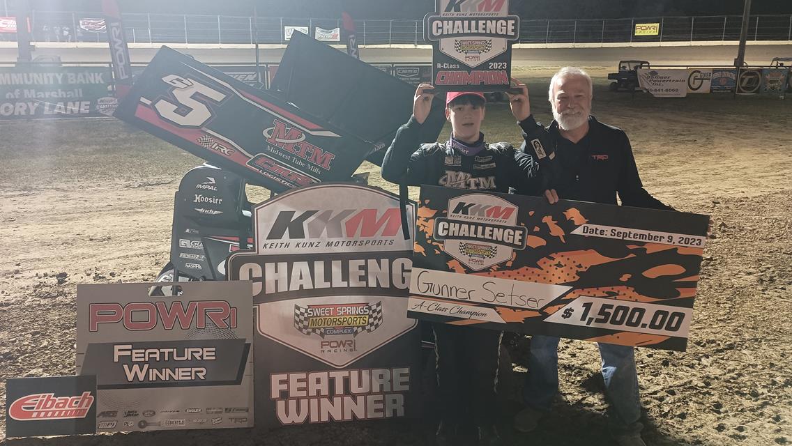Brexton Busch, Braxton Weger, and Gunner Setser Victorious in SSMC’s KKM Challenge Championship Night Support Divisions