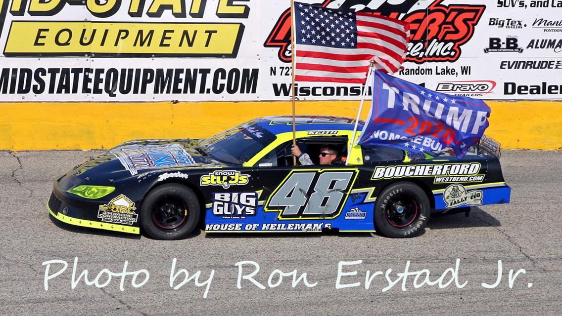 Apel wins again after Leaders tangle at Slinger
