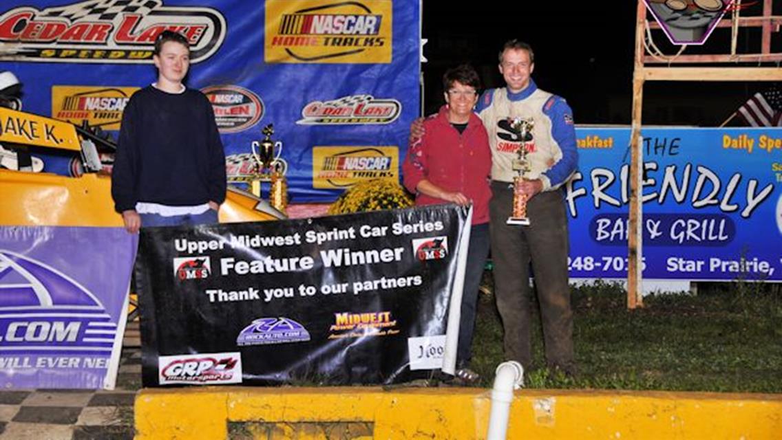 Jake Kouba With Exciting TSCS Win At Richert Memorial