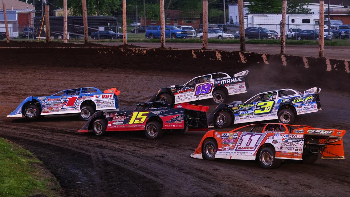 Lincoln Speedway (Lincoln, IL) – Castrol FloRacing Night in America – May 12th, 2022. (Josh James Artwork)