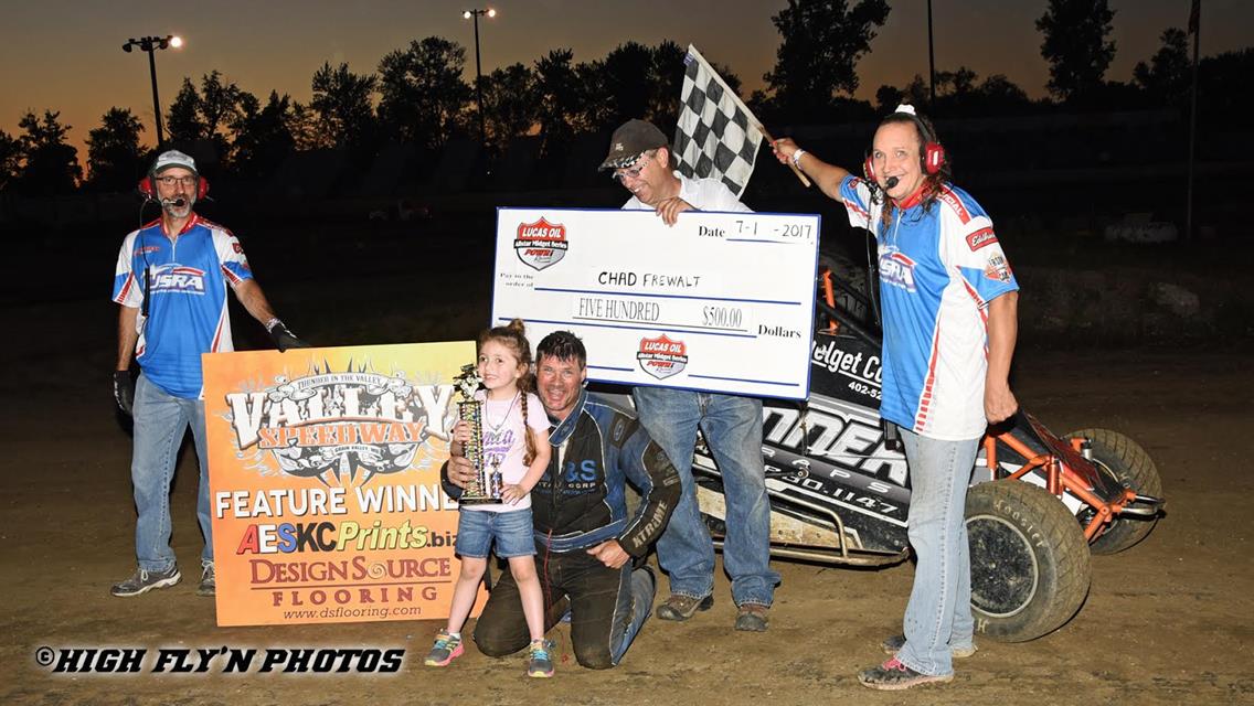 FREWALDT SCORES SECOND ALLSTAR MIDGET WIN OF 2017