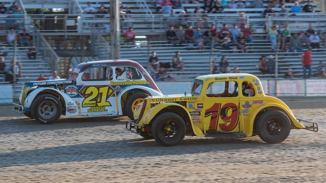 JOCHIM HOLDS OFF WIEST AT THE LINE