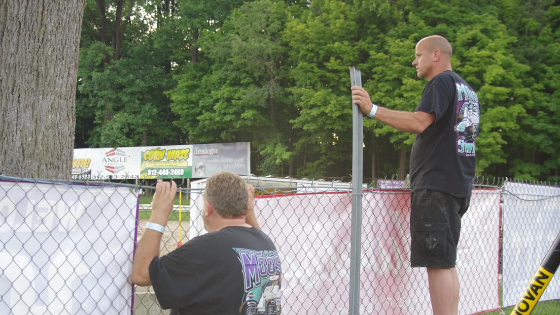 Rich &amp; Dave Watching The Action
