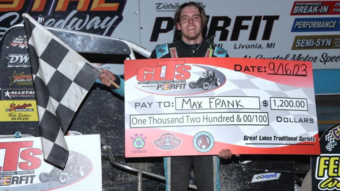 MAX FRANK WINS AT THE SHORT TRACK CHAMPIONSHIP