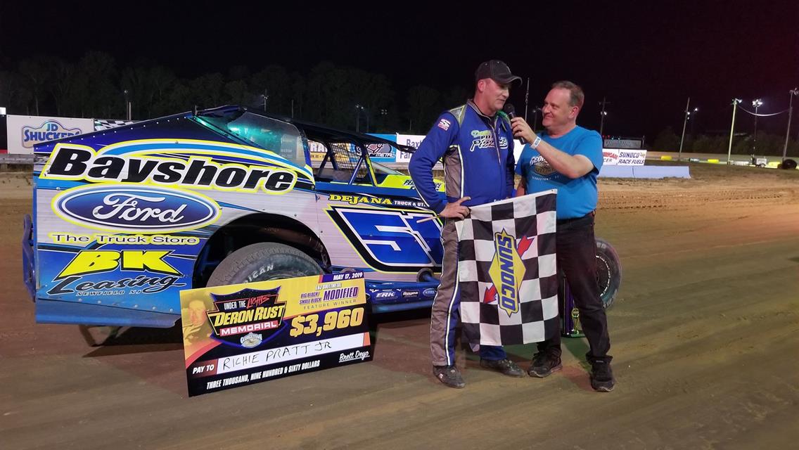 DERON RUST MEMORIAL RESULTS SUMMARY – GEORGETOWN SPEEDWAY MAY 17, 2019
