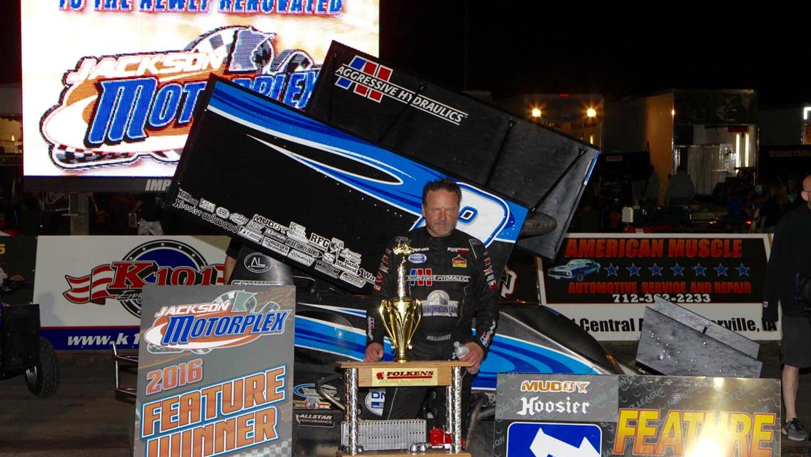 Dollansky, Friedrichsen and Ballenger Record Feature Wins during Folkens Brothers Trucking Spring Nationals at Jackson Motorplex