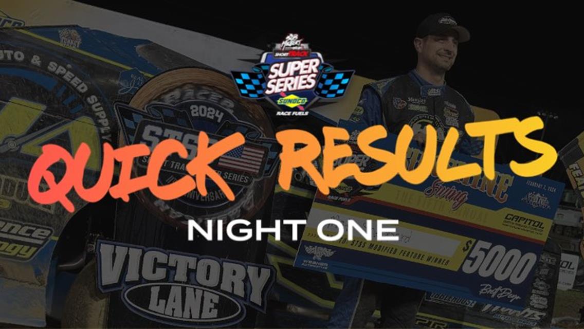 CAPITOL CUSTOM TRAILERS &amp; COACHES ‘SUNSHINE SWING’ NIGHT NO. 1 RESULTS SUMMARY – ALL-TECH RACEWAY WEDNESDAY, FEBRUARY 7, 2024
