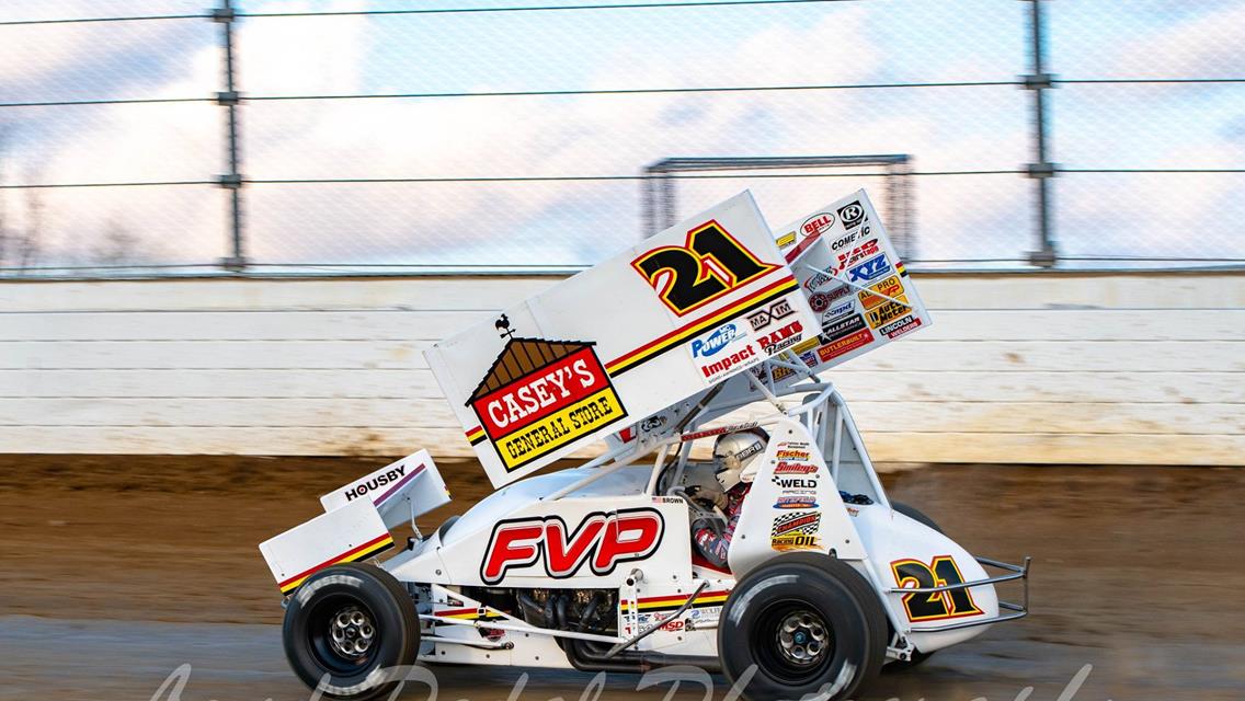 Brian Brown Pleased With Career-Best Season at Knoxville Raceway Despite Tough Finale