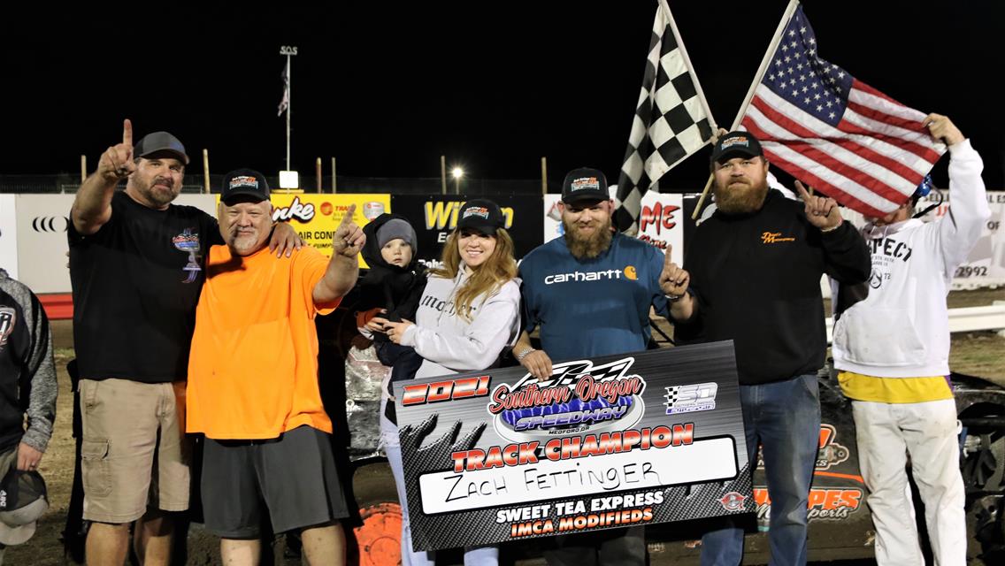 Fettinger holds on for Mod track title over Bailey