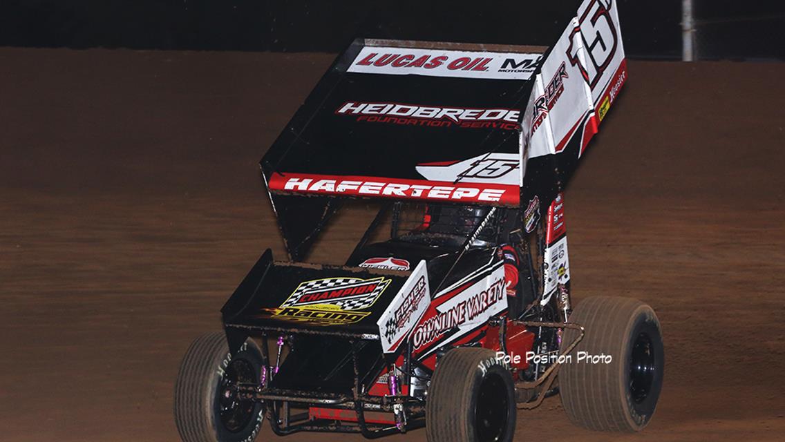 Sam Hafertepe, Jr. Charges To Top Five Finish At Short Track Nationals