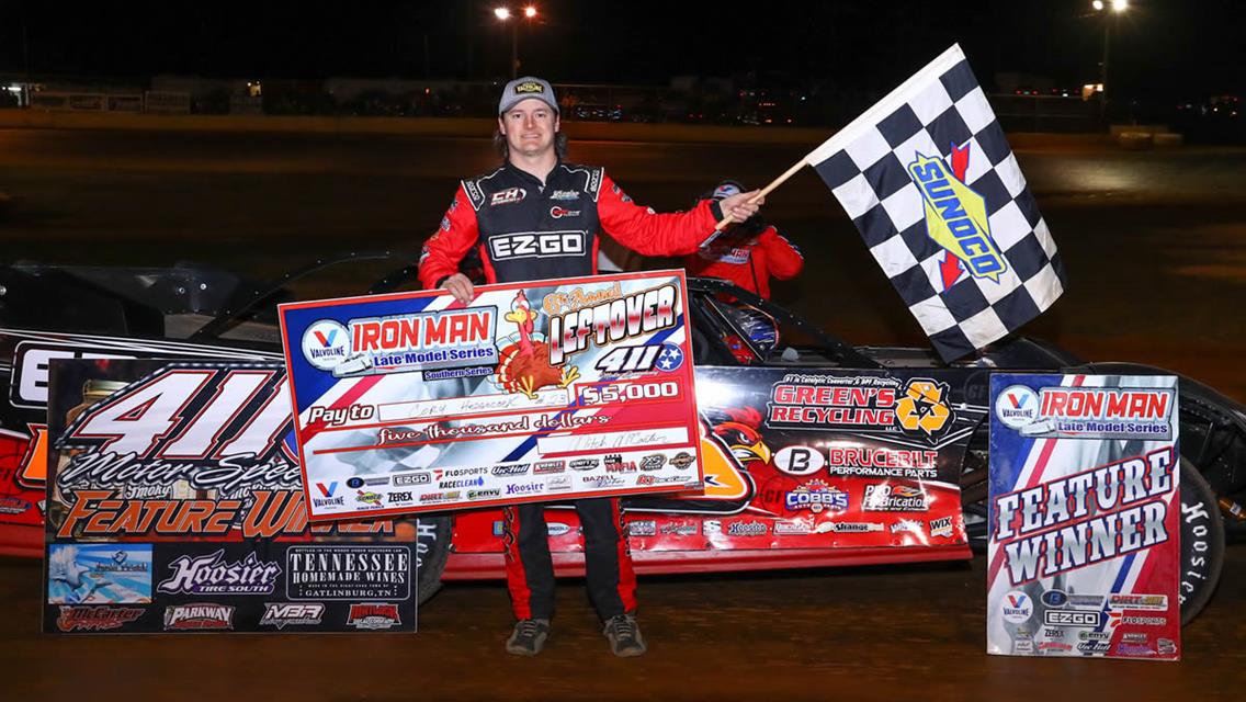 Hedgecock tops Iron-Man foes at 411 Motor Speedway