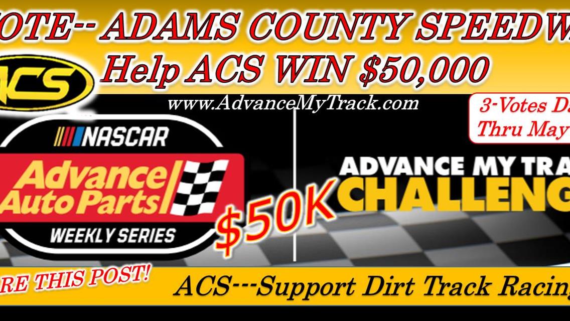 HELP ACS WIN A $50,000 GRANT--VOTE TODAY!!