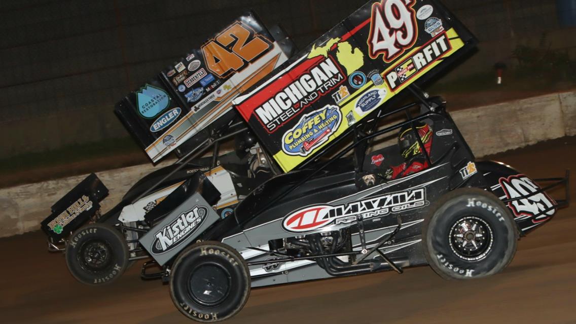 JAY STEINEBACH WINS FIRST EVER FEATURE ON THE LAST POINTS RACE