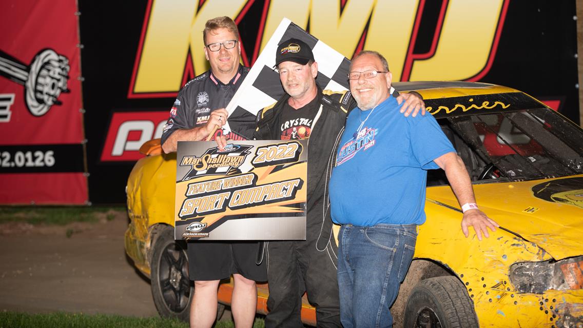 Season opener wins to Rust, Jaennette, Olson, Schluetter, Huggins, and Gill