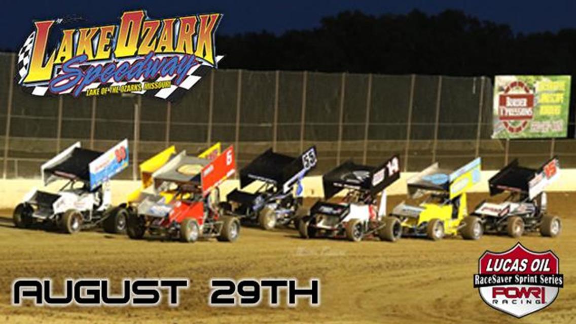 POWRi RaceSaver Sprints to Tackle Tiger Towing Night at Lake Ozark Speedway