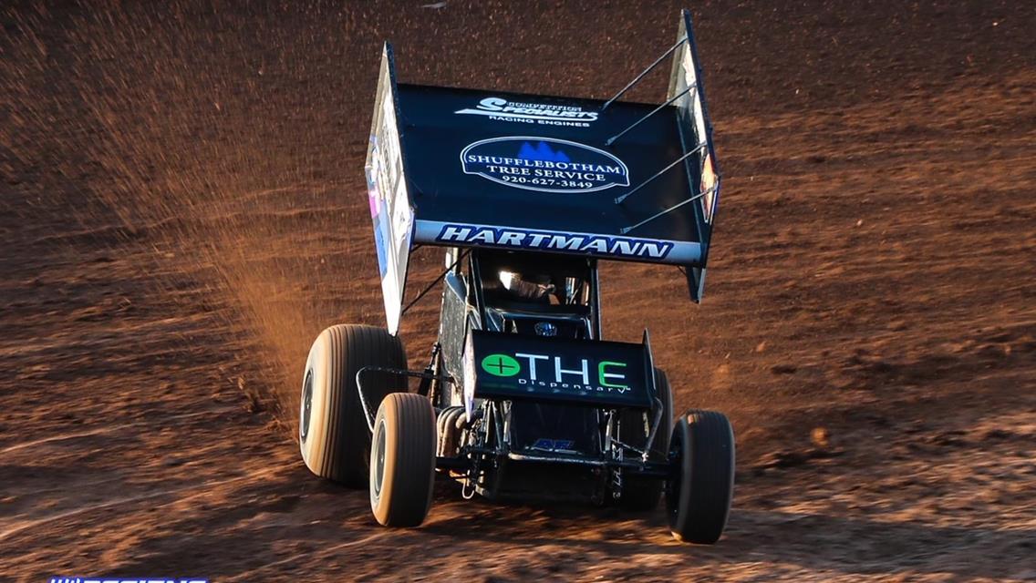 Hartmann tallies fourth top-10 at Wilmot, faces four-race Indiana swing