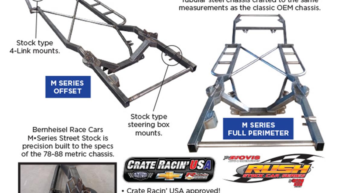 BERNHEISEL STREET STOCK METRIC CHASSIS RECEIVES APPROVALS