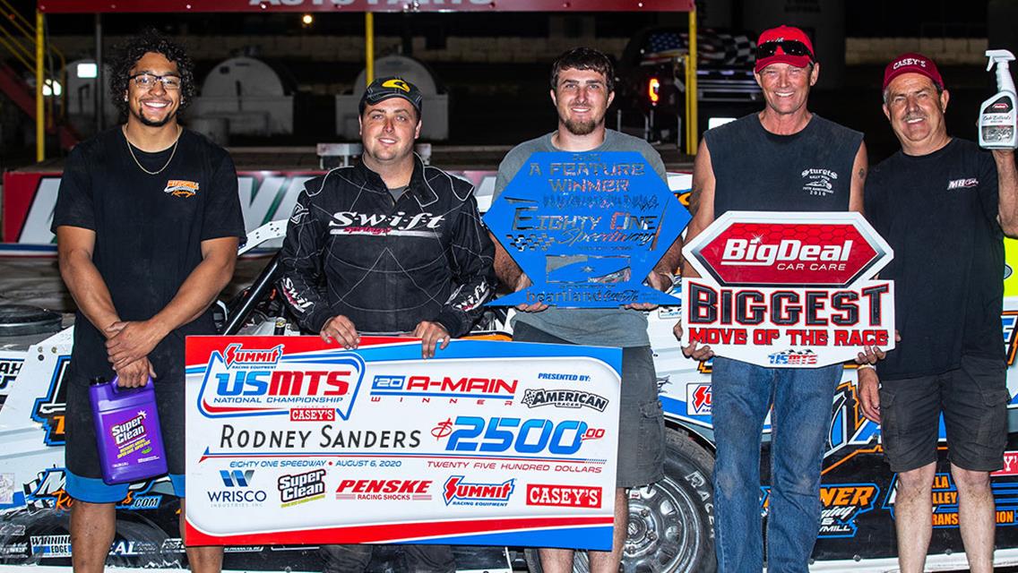 Sanders sneaks by Ramirez in thriller at 81 Speedway
