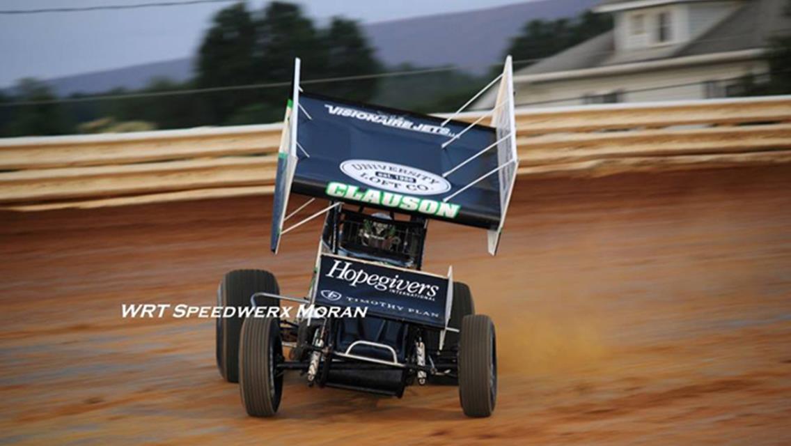 Clauson Nears Circular Insanity Midpoint