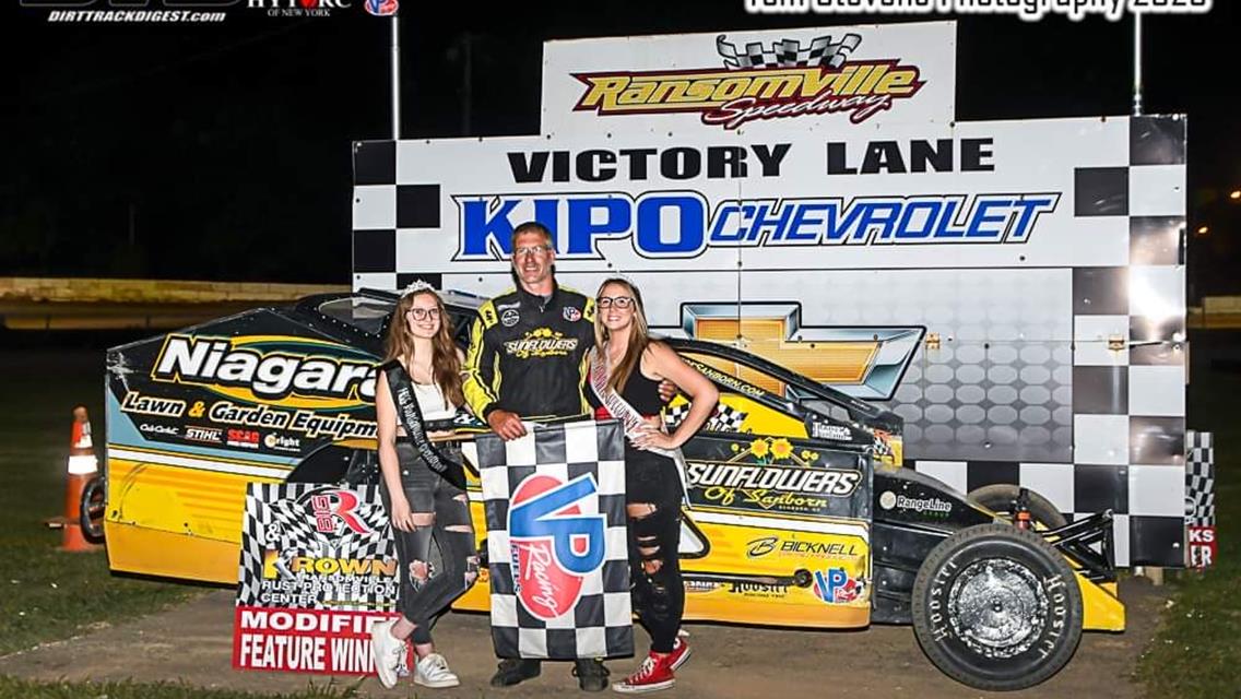 Brad Whiteside Wins Dick Wilkinson Memrorial at Ransomville