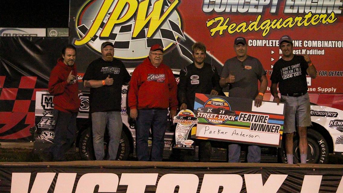 Anderson Takes the Win as the Steffes Street Stock Tour Stops at the Big O