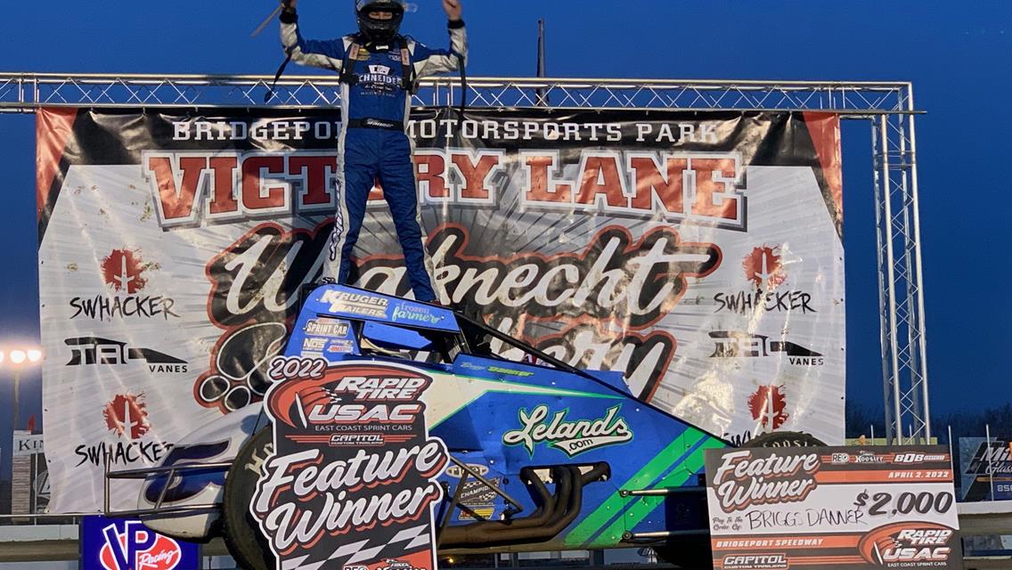 Danner Strikes First! Captures Season Opener at Bridgeport