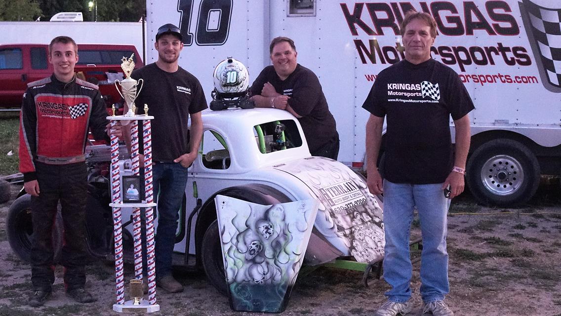 Johnny Kringas Wins - The Kim Parsons Memorial - at Beaver Dam Raceway