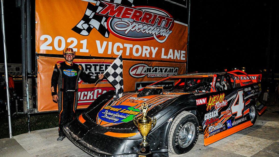 Stemler Collects $10,000 in Independence Day Special at Merritt Speedway