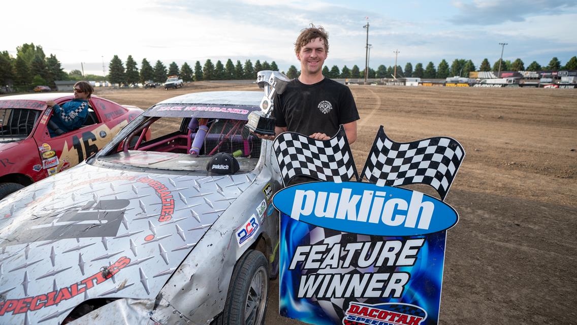 HUGHBANKS EARNS FIRST DACOTAH SPEEDWAY VICTORY