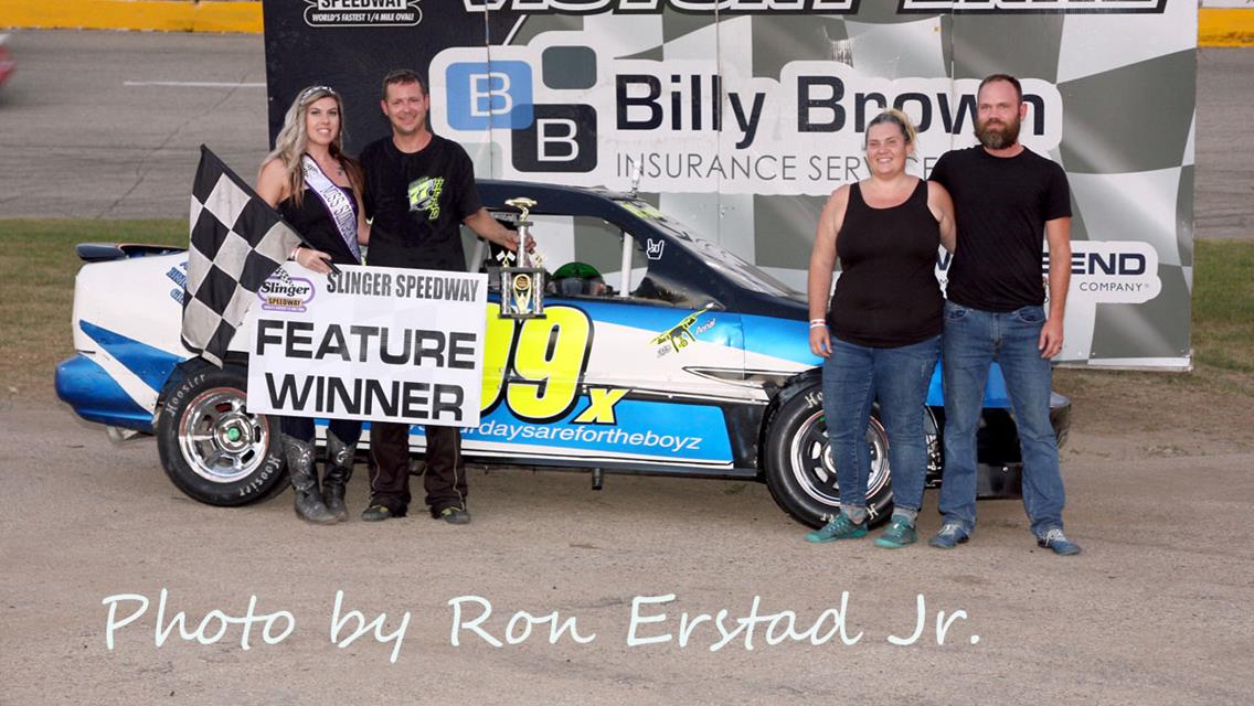 Fenhaus tops Carl Wegner Memorial for first Slinger Super Late Model Feature Win