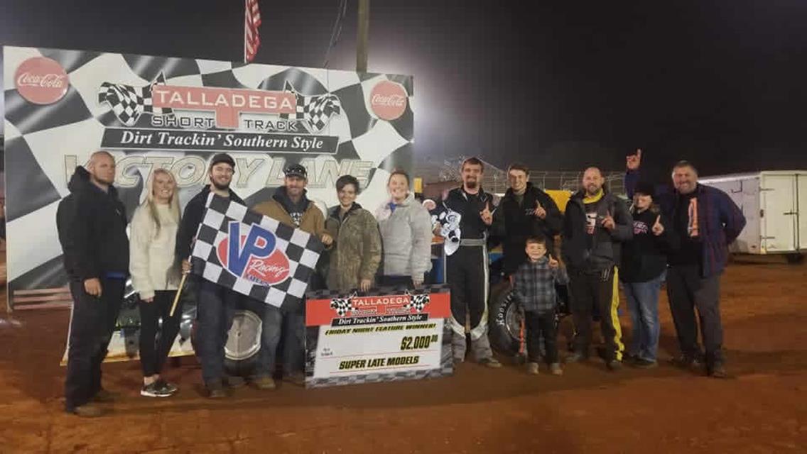 Horton scores NASCAR weekend opener at Talladega Short Track