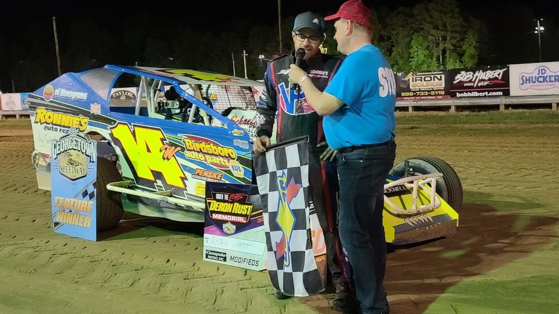 One For Deron: Watt Wins Deron Rust Memorial Friday at Georgetown Worth $4,060