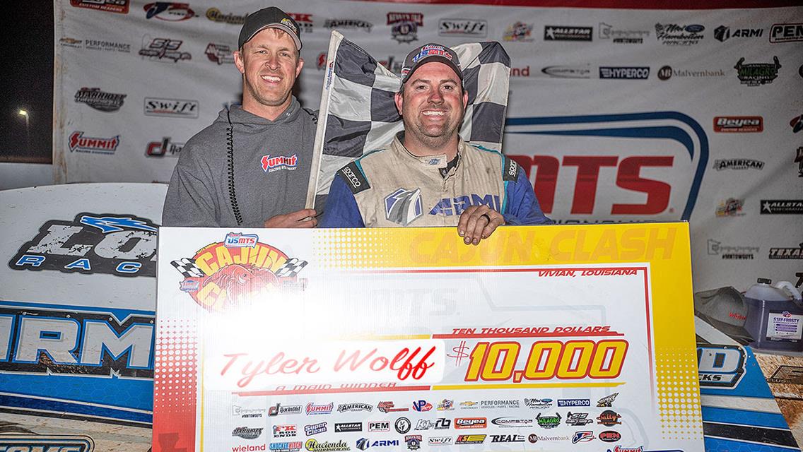 Wolff wires pack for USMTS Cajun Clash triumph