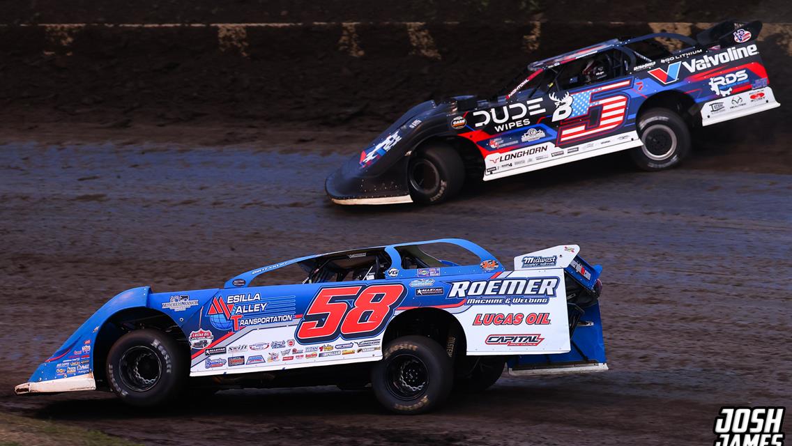 Lincoln Speedway (Lincoln, IL) – FloRacing Night in America – July 8th, 2024. (Josh James Artwork)