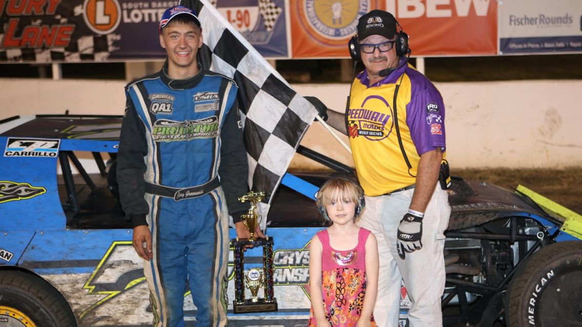 Omaha’s Schaller takes top honors at I-90 Speedway