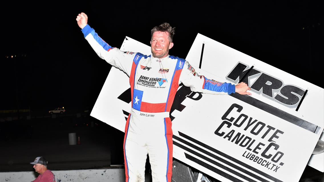 John Carney II Tops ASCS Elite Outlaw At The Devil’s Bowl Speedway!