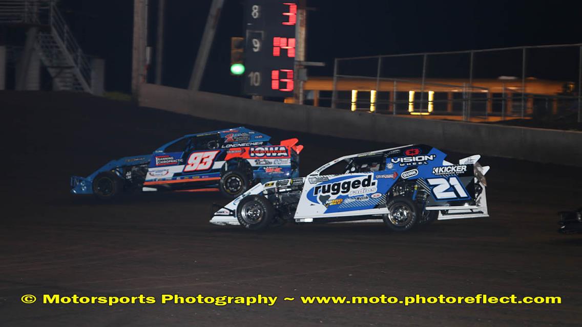 Tyler Thompson takes Hawkeye Challenge, as Thornton, Bouzek, Reimers, Knutson, and Stensland take feature wins