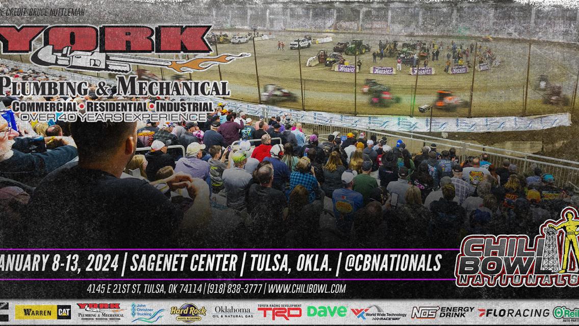 Tulsa Based York Plumbing Takes Over Wednesday Chili Bowl Preliminary Night Sponsor