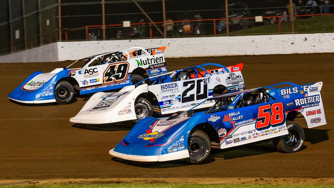 Lucas Oil Speedway (Wheatland, MO) – Lucas Oil Late Model Dirt Series – Show-Me 100 – May 23rd-25th, 2024. (Heath Lawson Photo)