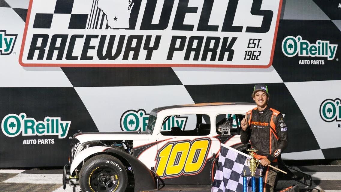 Second Win for Swanson in Dells INEX Legends
