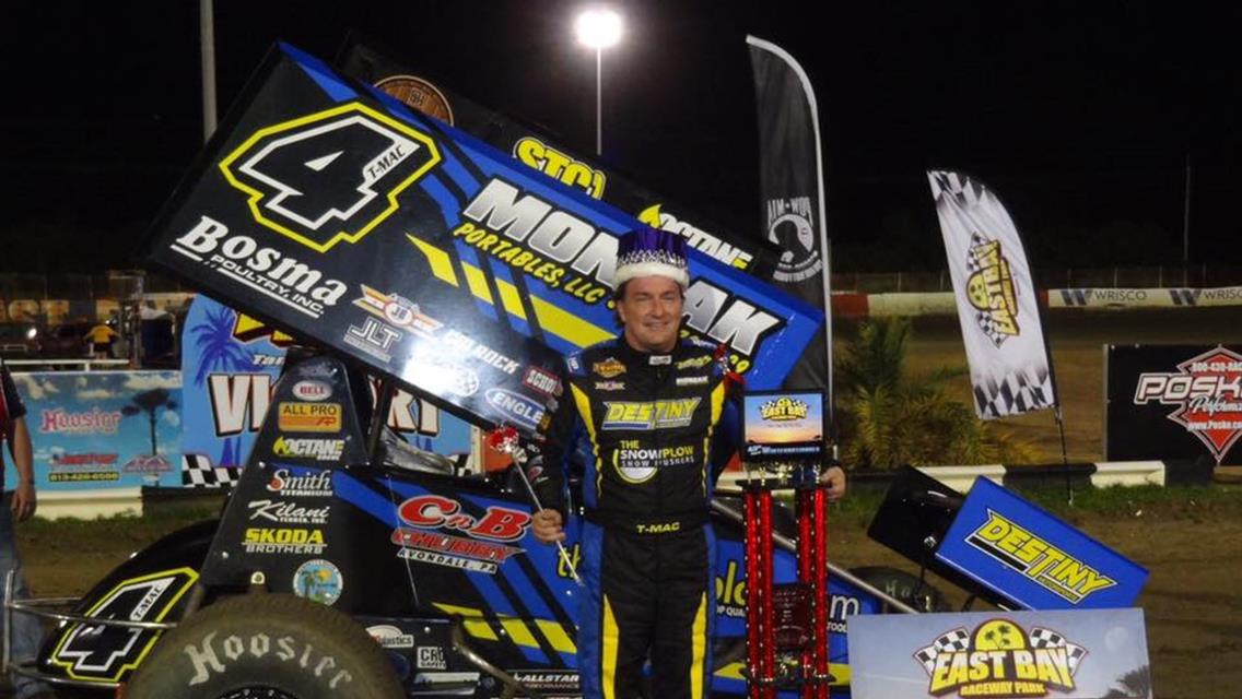 King of the 360’s Again! Terry McCarl Claims 4th Crown at East Bay Raceway Park