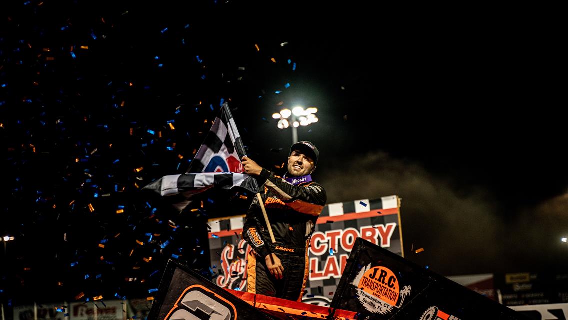 Gravel Victorious During BillionAuto.com Huset’s 50 Opener at Huset’s Speedway