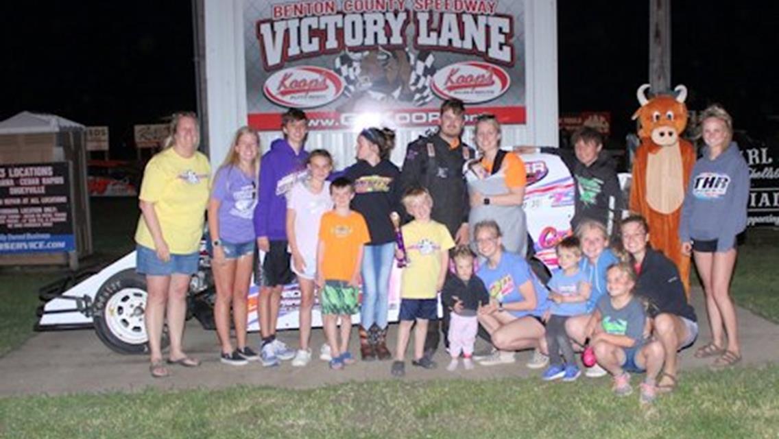 Rust earns anniversary prelude honors at Benton County Speedway