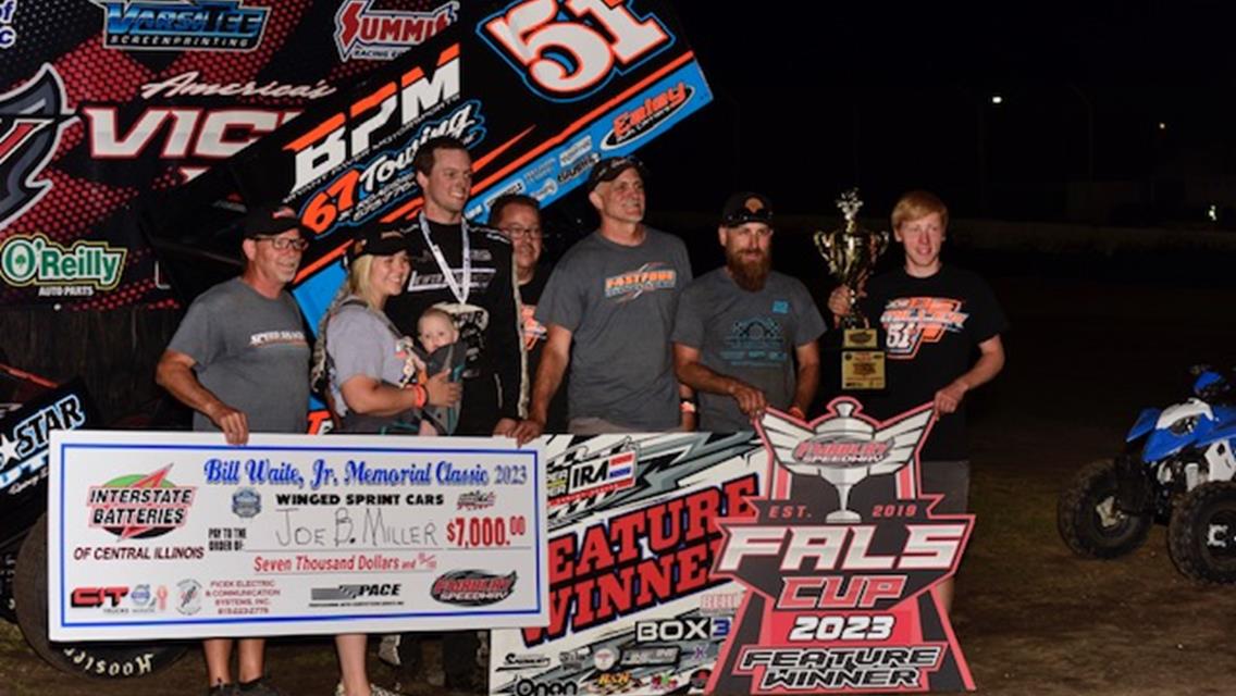 Joe B. Miller Hangs on to Win 11th and Final Annual Bill Waite Jr. Memorial