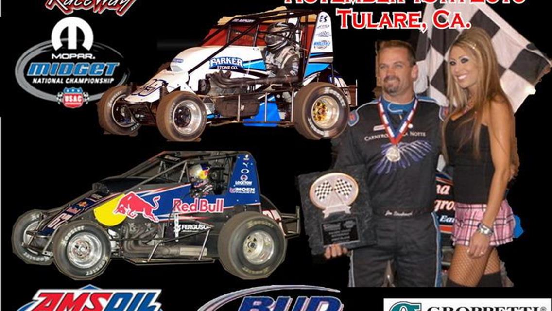 Tulare Thunderbowl closes season with USAC Sprints &amp; Midgets Saturday