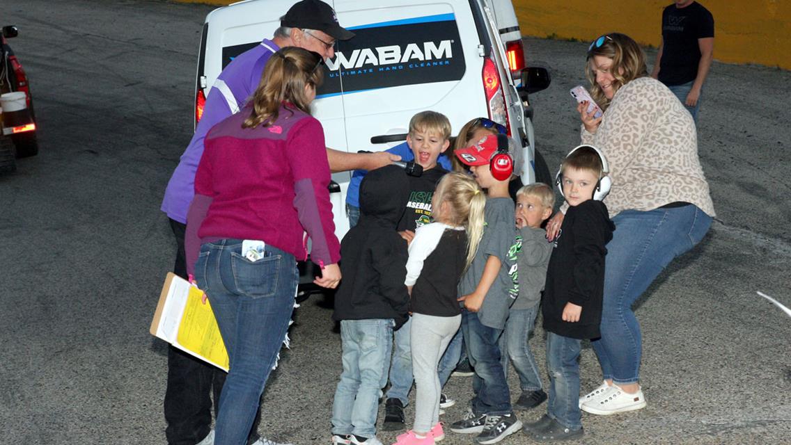 Casey Johnson scores first Super Late Model Feature win in WABAM 75