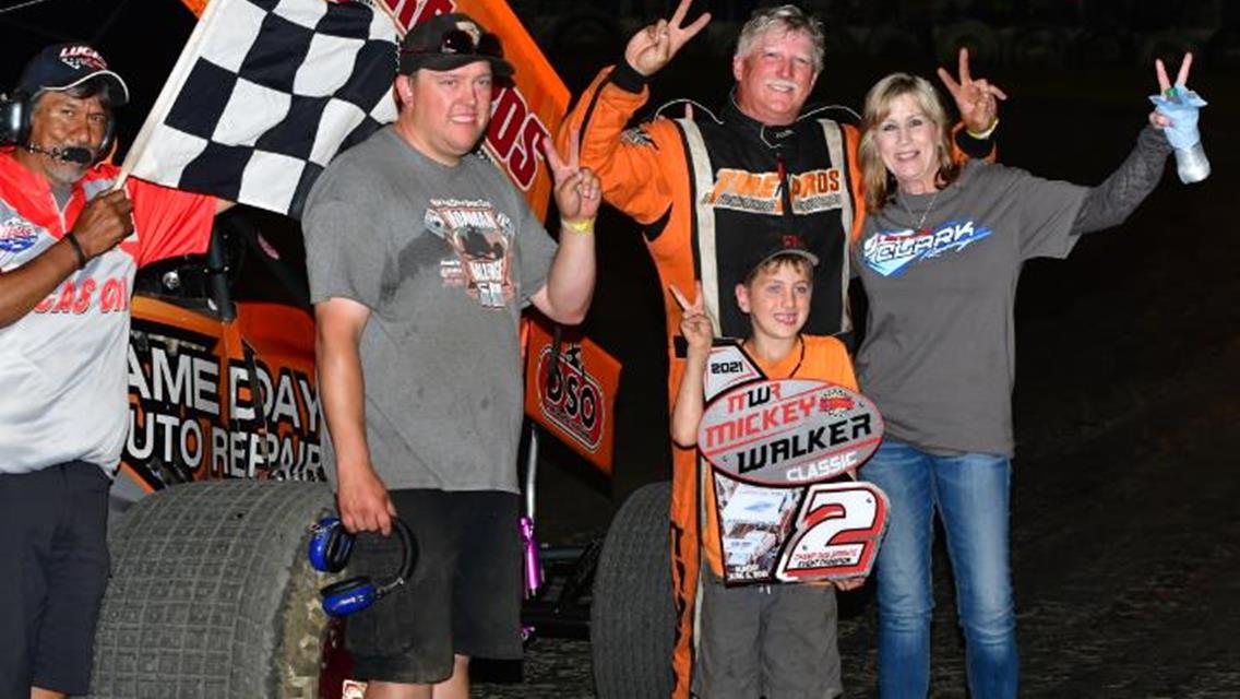 Danny Smith Wins The Champ/305 Sprint Portion Of The Mickey Walker Classic