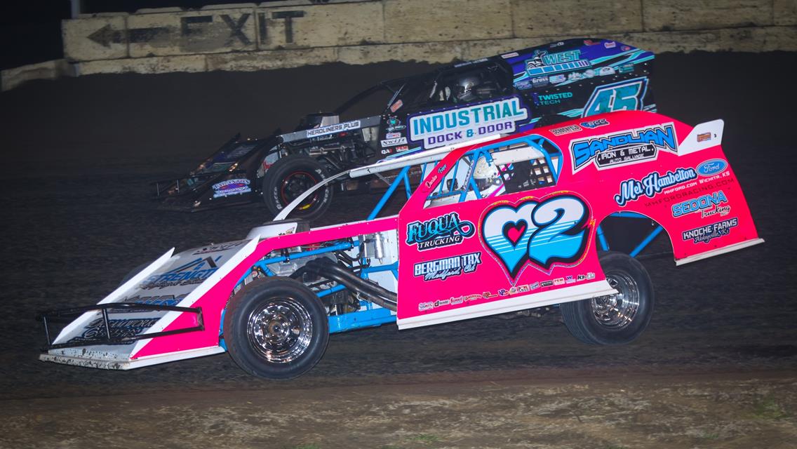 Humboldt Speedway (Humboldt, KS) – United States Modified Touring Series – King of America XII – March 23rd-25th, 2023. (Cody Papke photo)